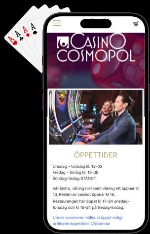 Casino Cosmopol i Sverige Mobile